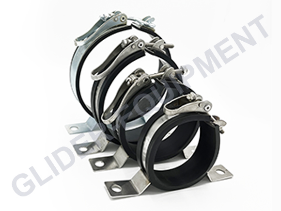 Schempp-Hirth (oxygen) O2-cylinder flask clamp  Ø137mm (w/o engine) [B40-0419]